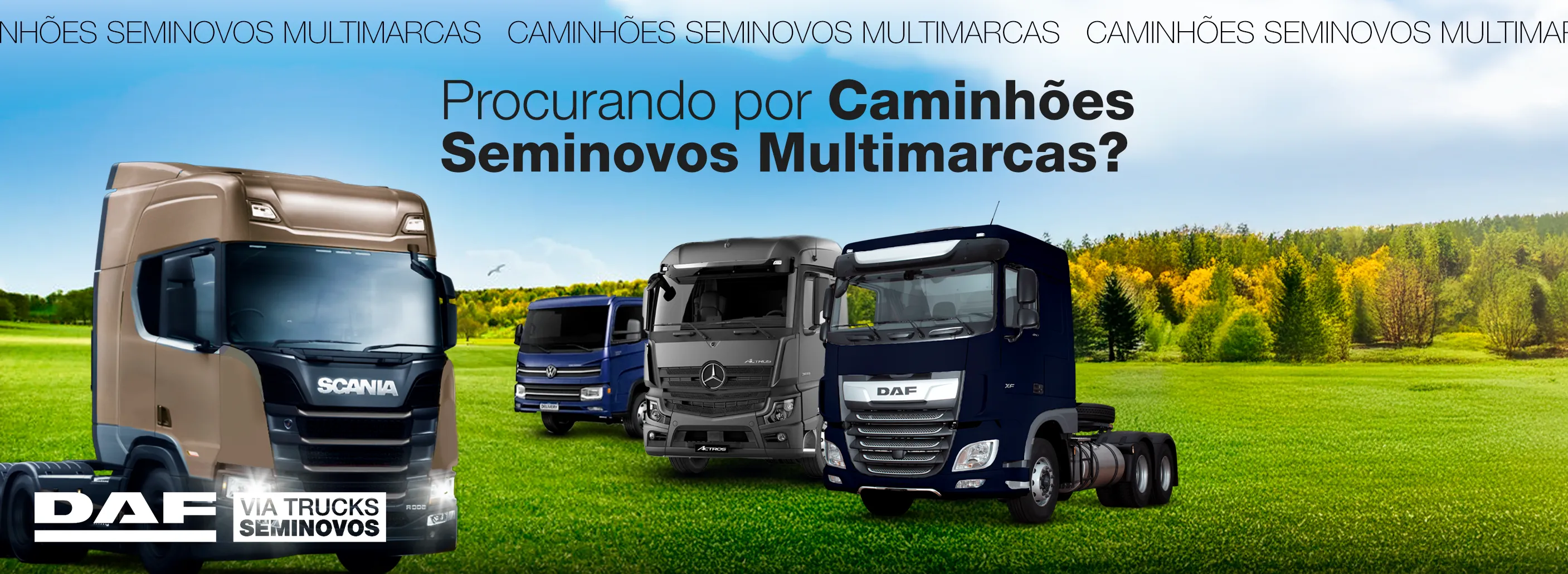 Via Trucks — caminhões seminovos multimarcas